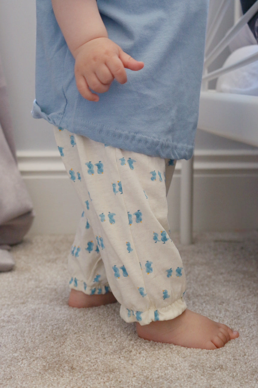 LITTLE BIRD LINEN PANTS