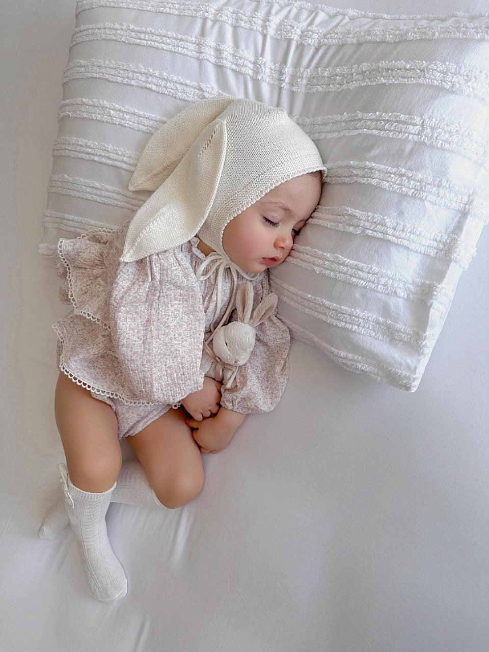 Dainty Bloom Muslin Cotton Ruffle Romper image 3