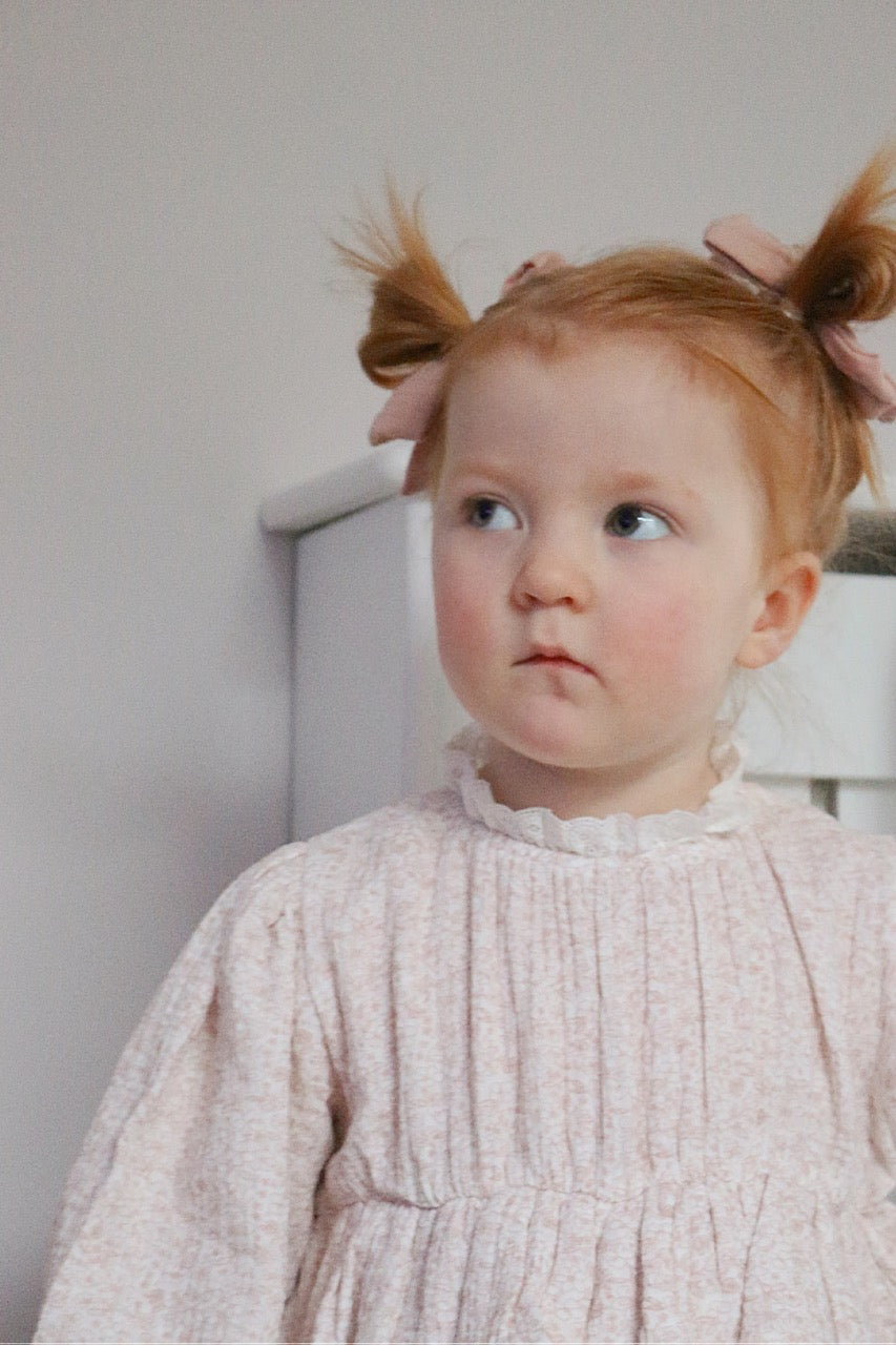 Dainty Bloom Muslin Cotton Ruffle Romper image 4