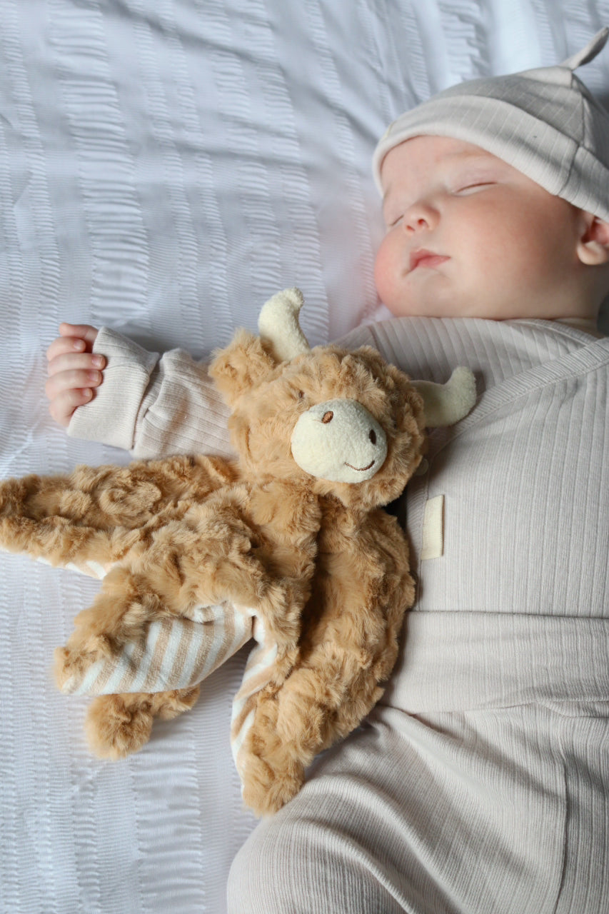 BUTTERCUP HIGHLAND COW COMFORTER