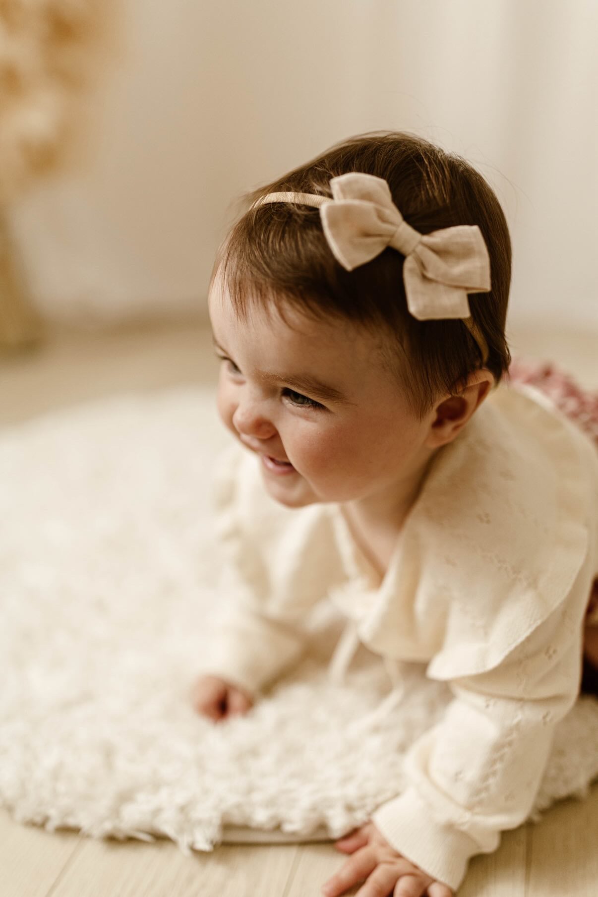 IVORY FINE KNIT POINTELLE JUMPER