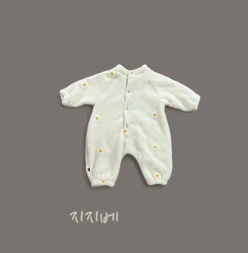 Zizi Bebe Daisy Fleece Padded Jumpsuit image 2
