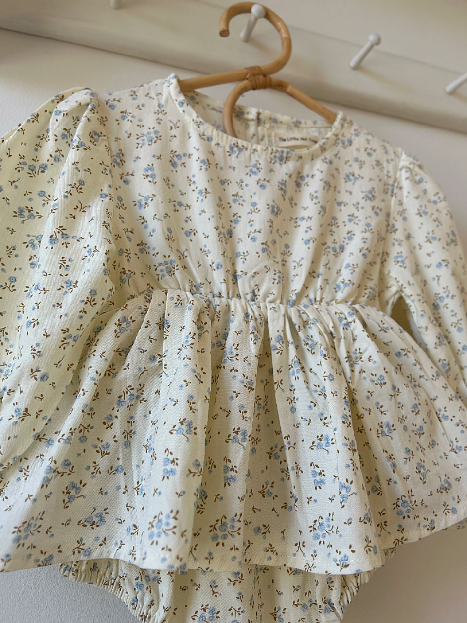 DITSY FLEUR TUTU COTTON ROMPER