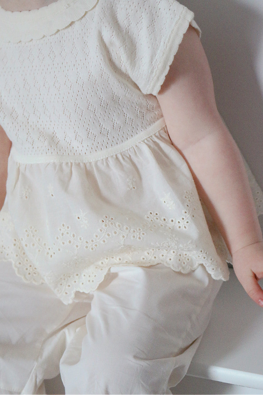 Fine Knit Broderie Opal Blouse image 1