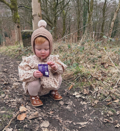 Elsie & Bert x TLNT The Hand Crochet Bonnet - Mocha image 3
