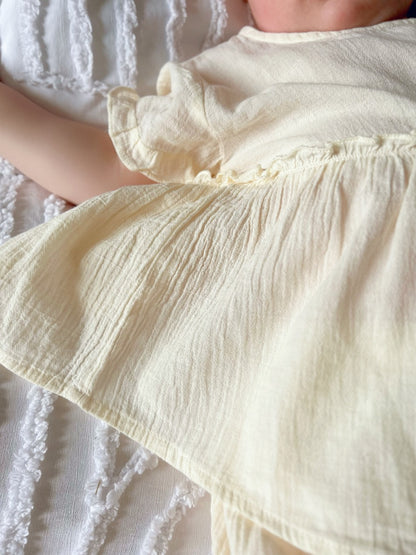 Muslin Cotton Blouse & Bloomers image 2