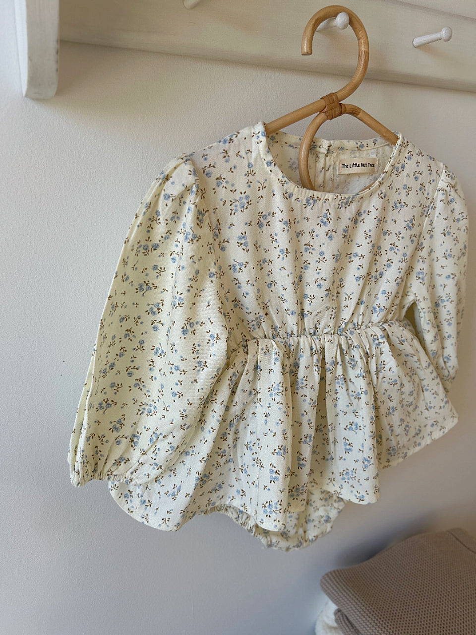 DITSY FLEUR TUTU COTTON ROMPER