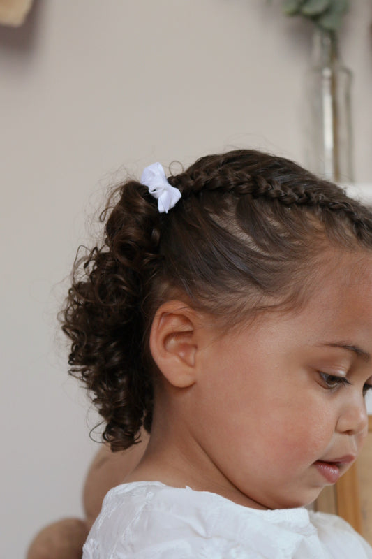 PETIT BOW SET - WHITE