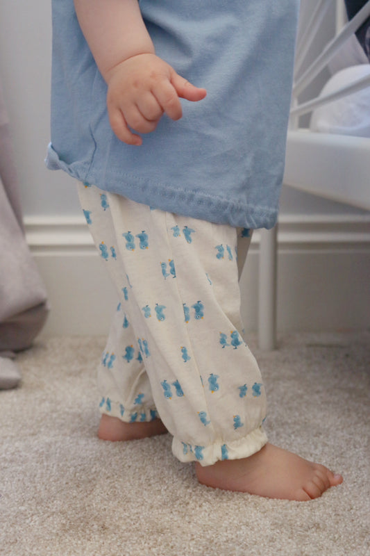 LITTLE BIRD LINEN PANTS