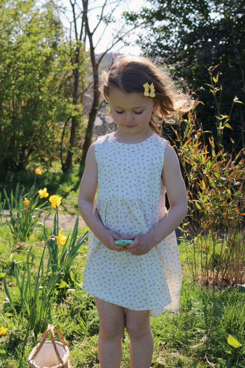 PETIT BOW SET - DAISY YELLOW
