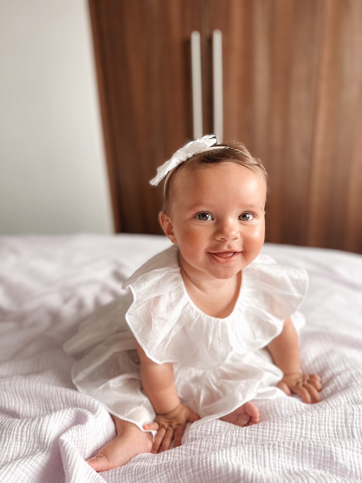 WHITE PETAL TUTU ROMPER