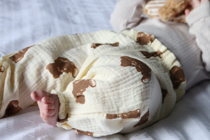ORGANIC COTTON PANTS - TEDDY BEAR