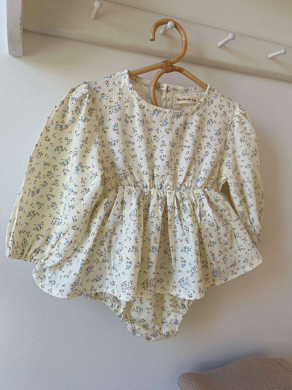 DITSY FLEUR TUTU COTTON ROMPER