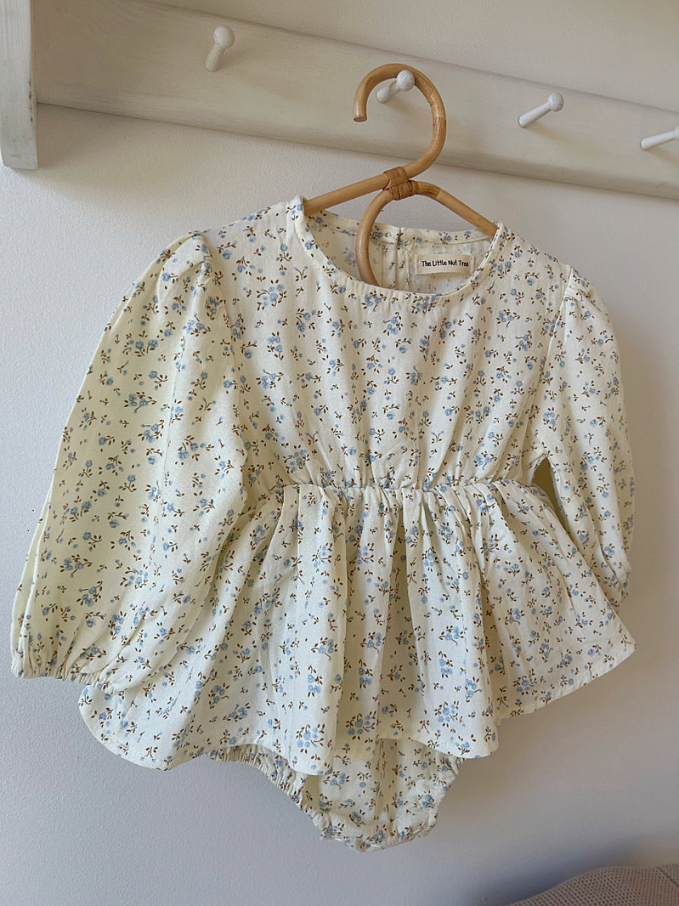 DITSY FLEUR TUTU COTTON ROMPER