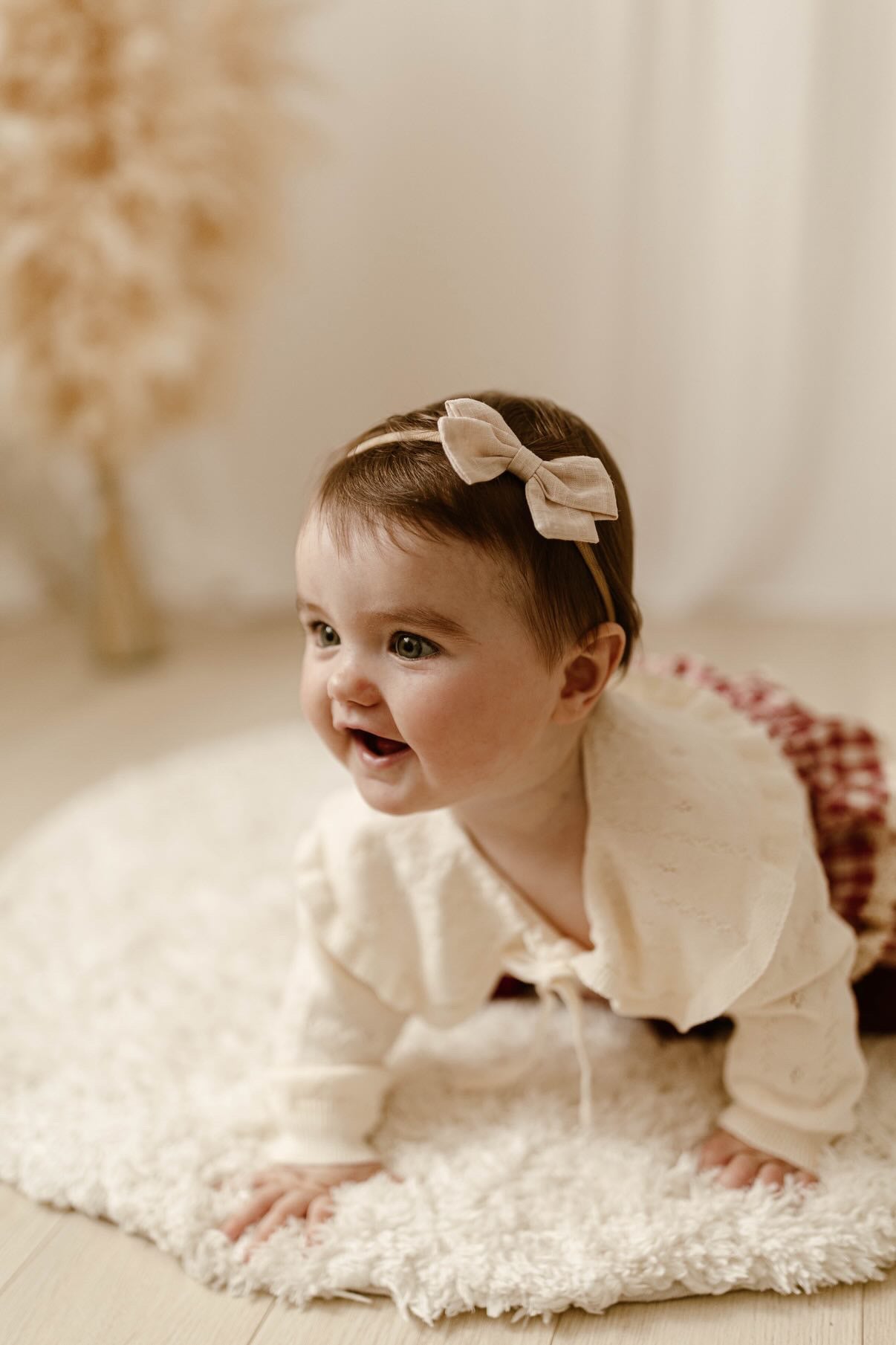 IVORY FINE KNIT POINTELLE JUMPER