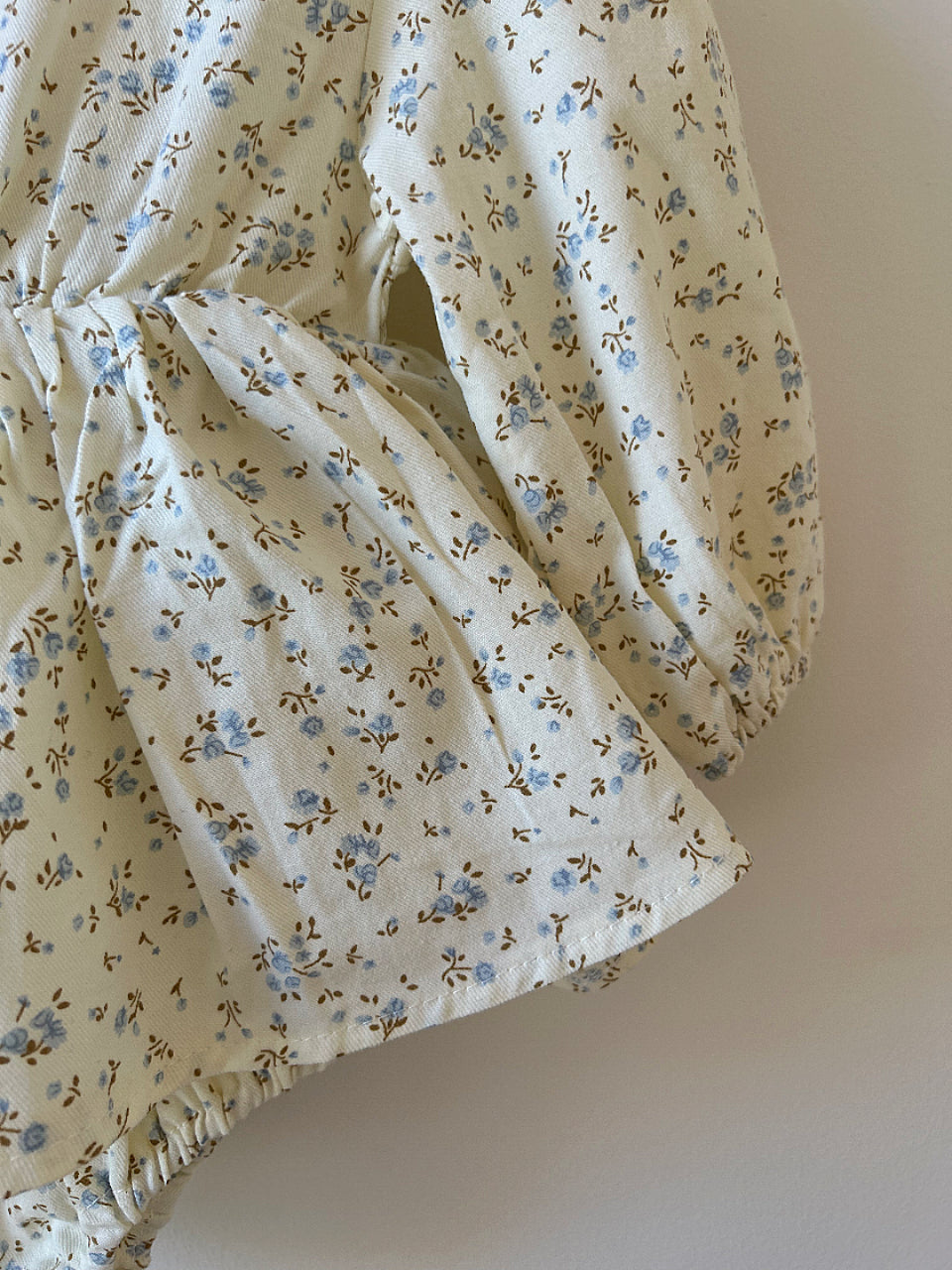DITSY FLEUR TUTU COTTON ROMPER