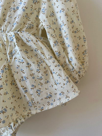 DITSY FLEUR TUTU COTTON ROMPER