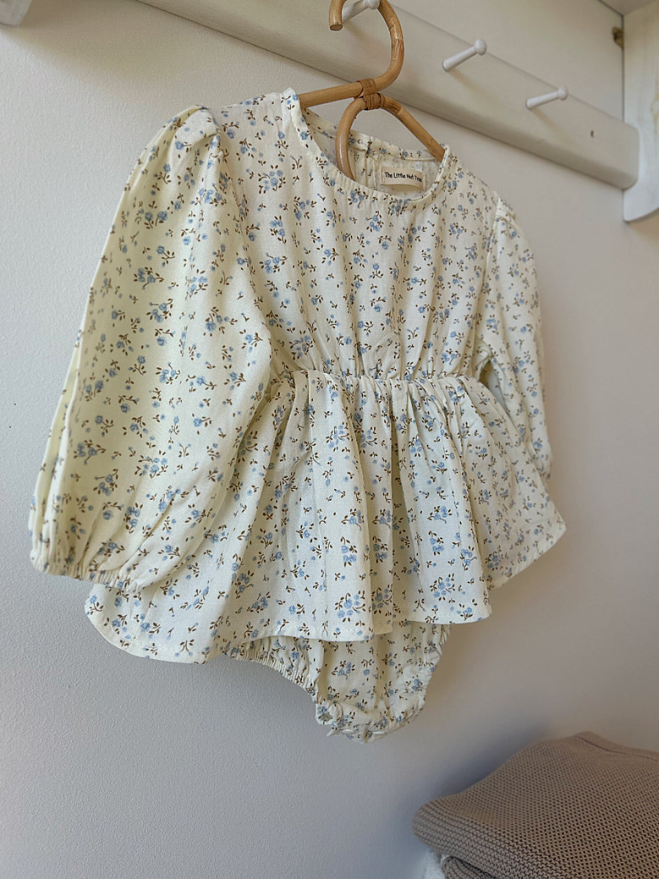 DITSY FLEUR TUTU COTTON ROMPER