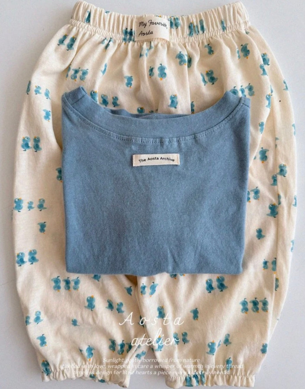 LITTLE BIRD LINEN PANTS