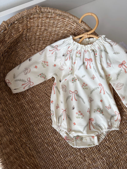 SUGARPLUM SOFT JERSEY COTTON ROMPER