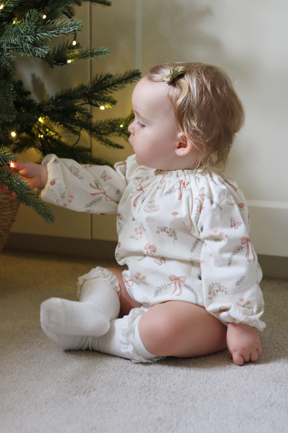 SUGARPLUM SOFT JERSEY COTTON ROMPER