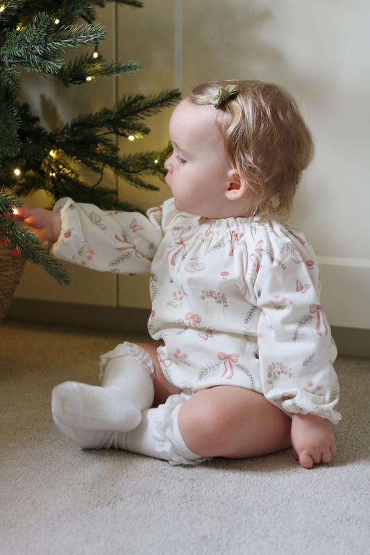 SUGARPLUM SOFT JERSEY COTTON ROMPER