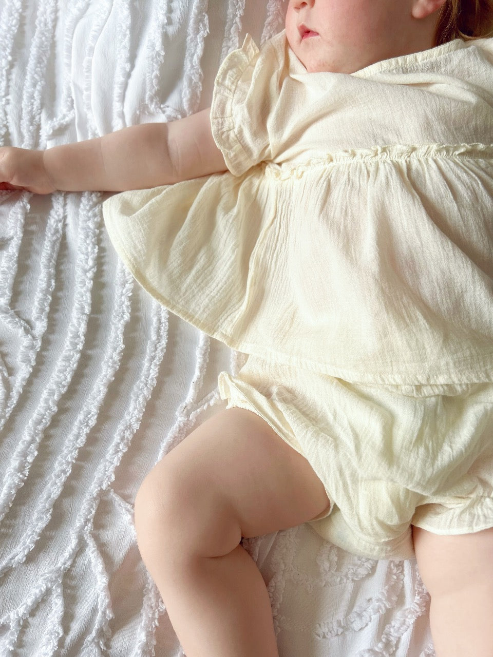 Muslin Cotton Blouse & Bloomers image 1