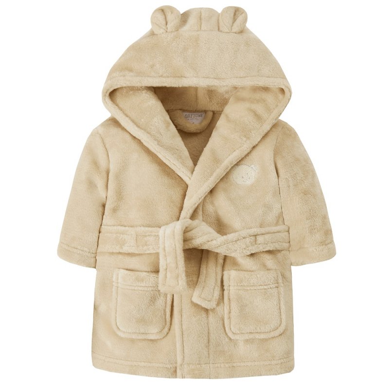 Baby Bear Hooded Fleece Dressing Gown image 2
