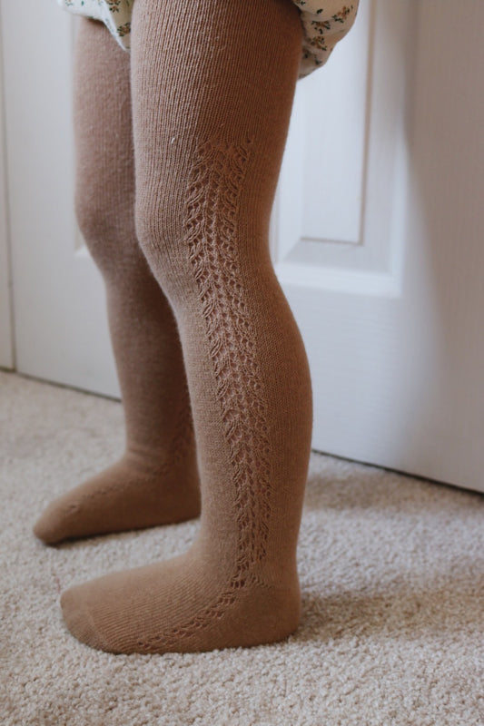 Side Openwork Tights - 3 Colours image 0