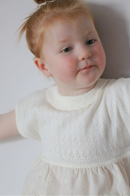 Fine Knit Broderie Opal Blouse image 4