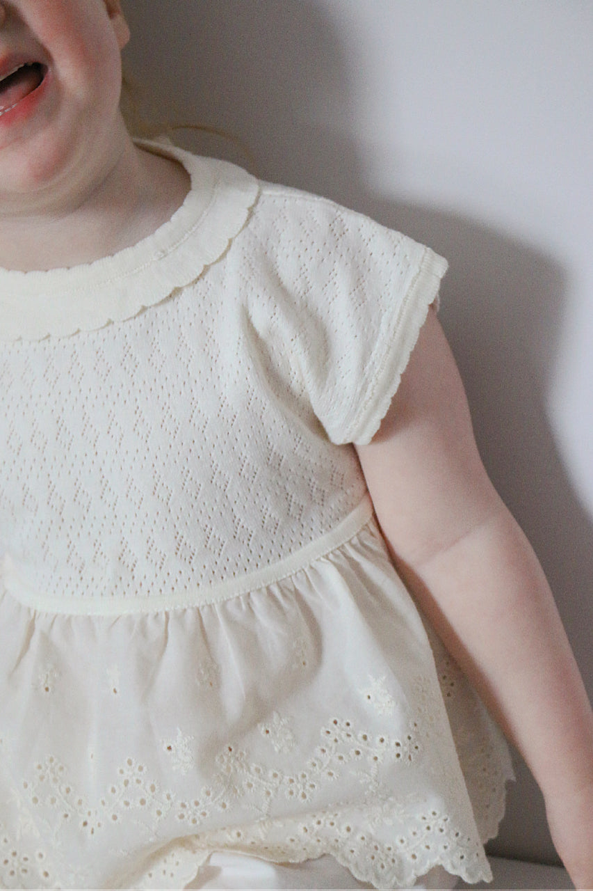 Fine Knit Broderie Opal Blouse image 3